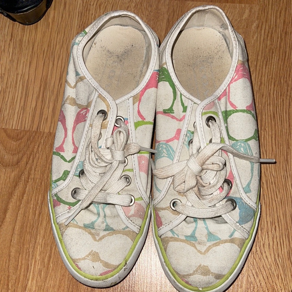 Dalia Coach Fabric Tennis Shoes